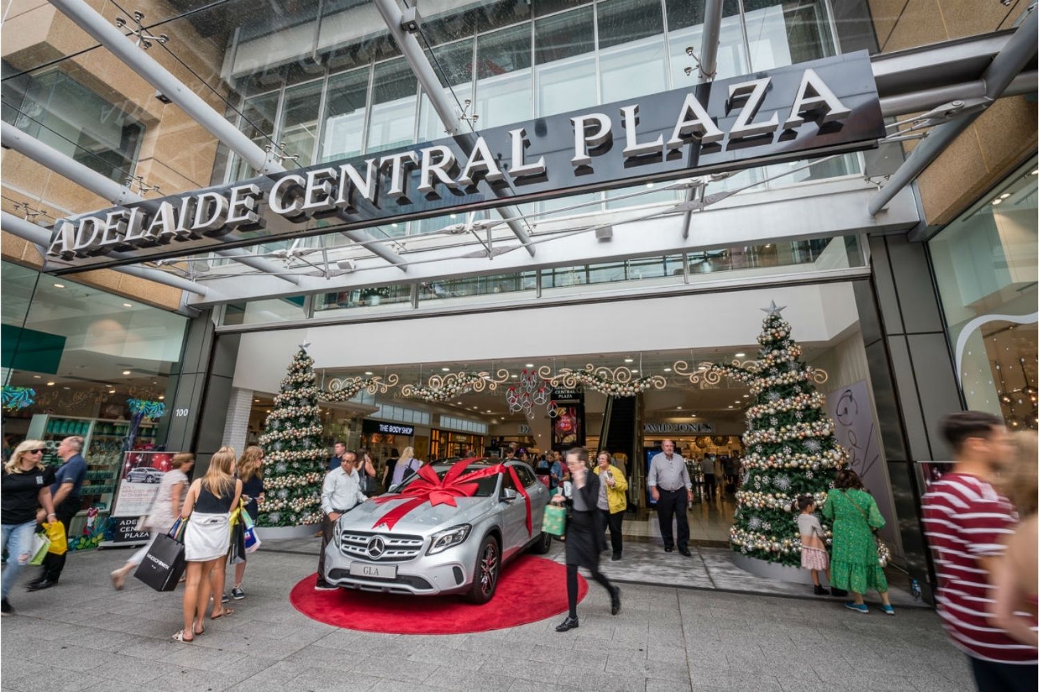 Rundle Mall Entrance, Christmas Promotion