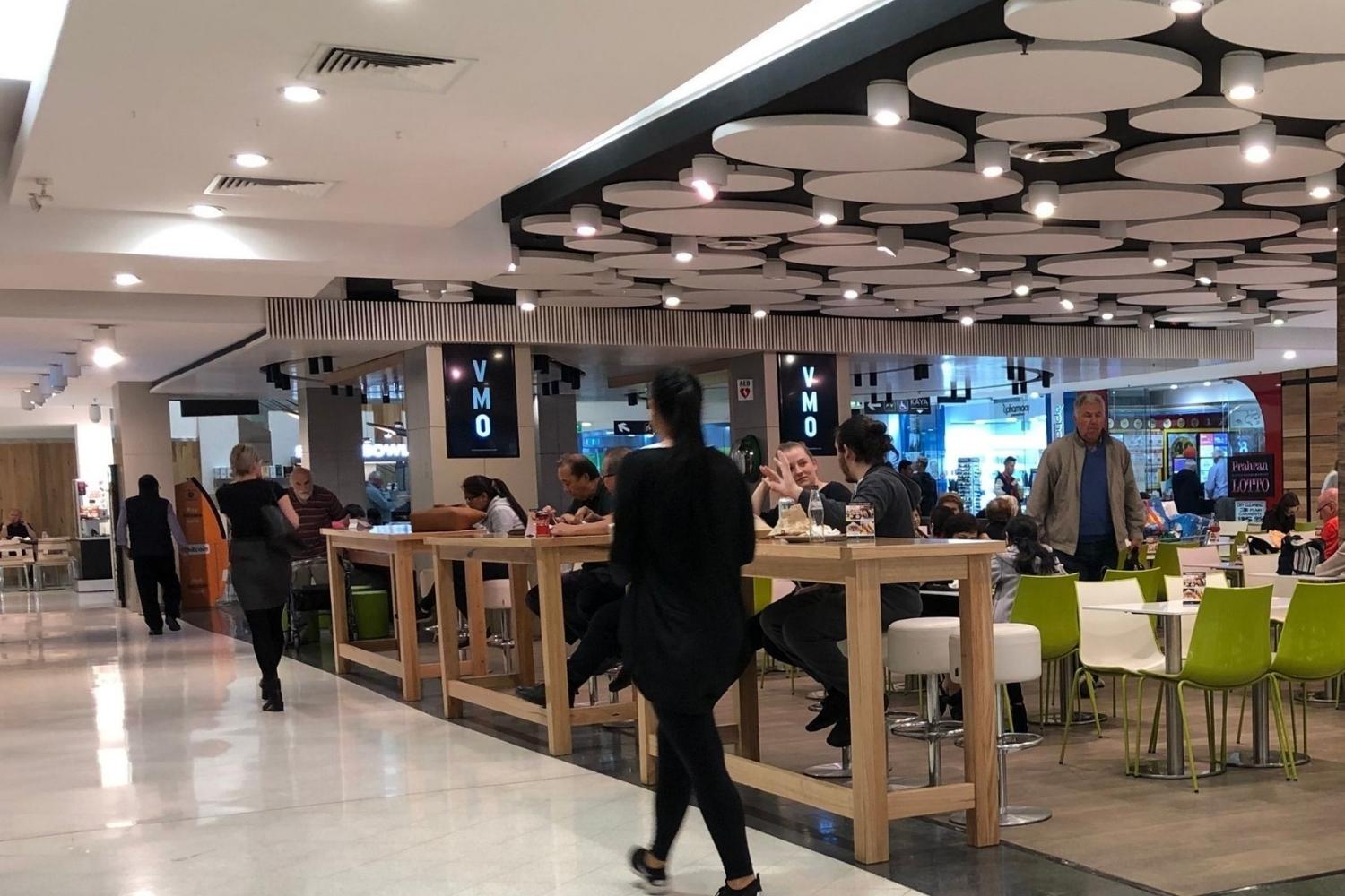 Food Court benches